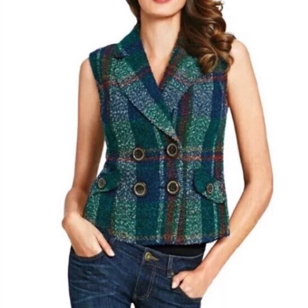 Cabi 908 Wool Blend Vest Size Small